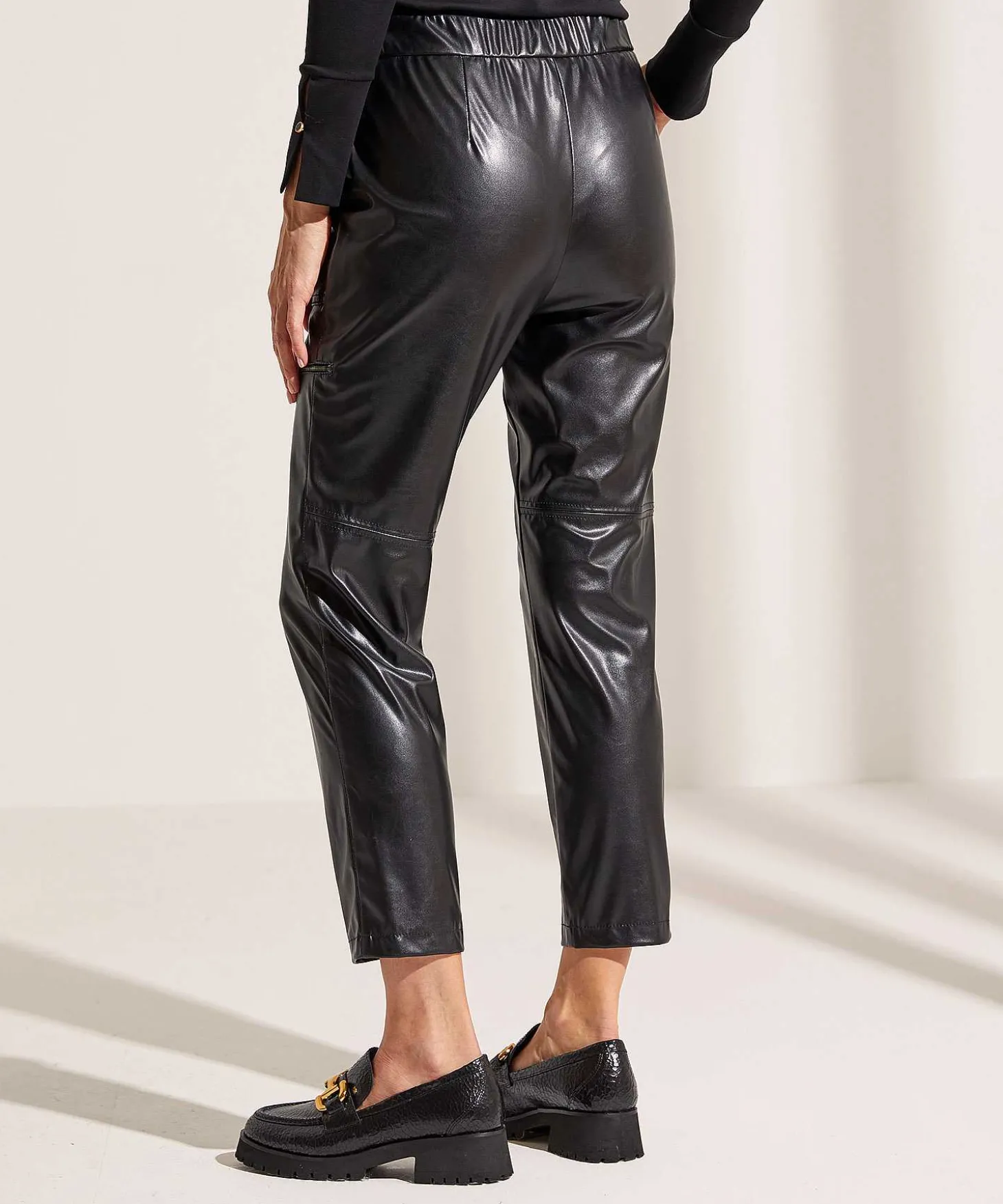 Marc Cain Worker Pantalones Cuero Vegano Rikaze