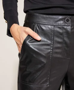 Marc Cain Worker Pantalones Cuero Vegano Rikaze