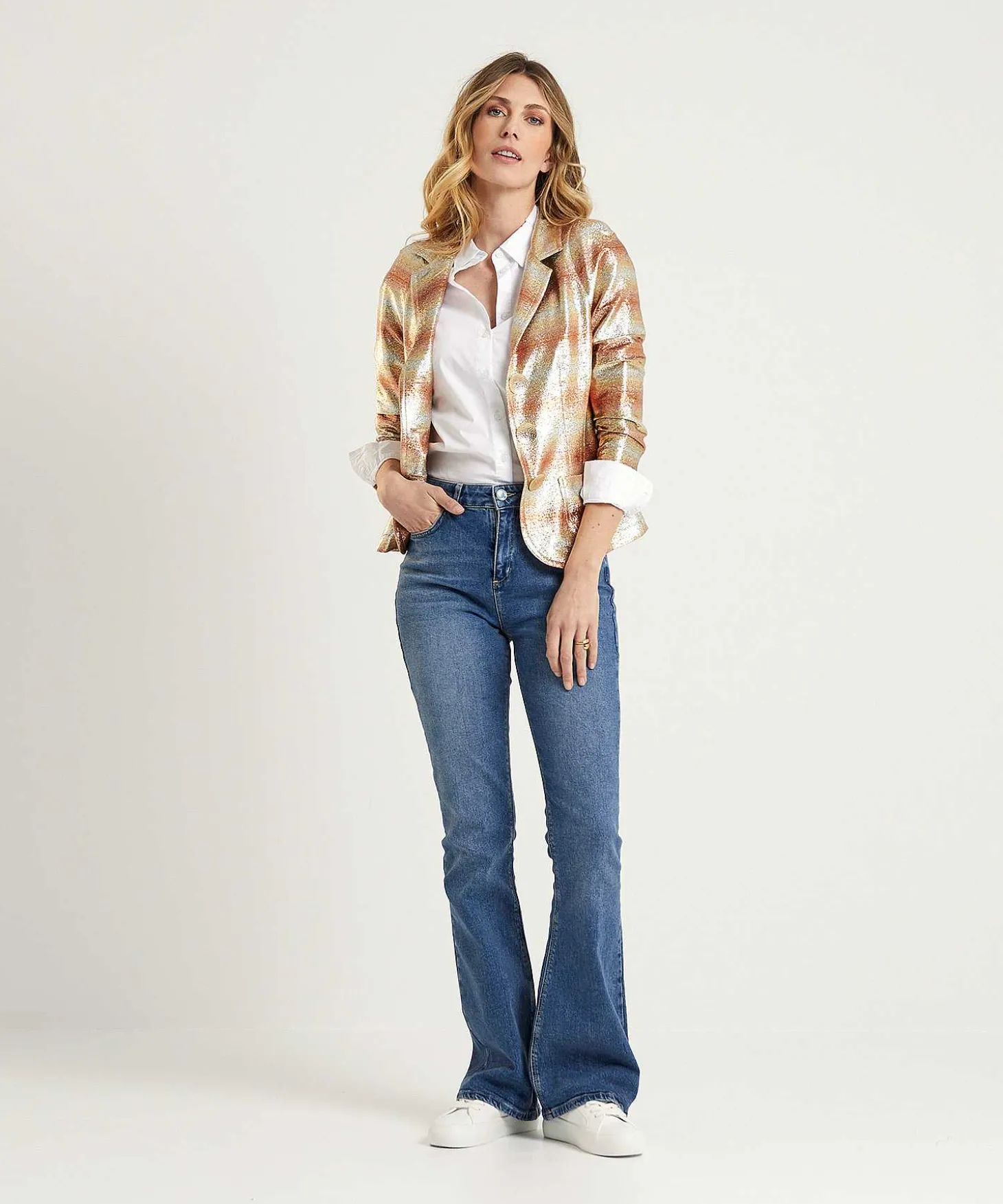 Ml Colecciones Blazer Metalico