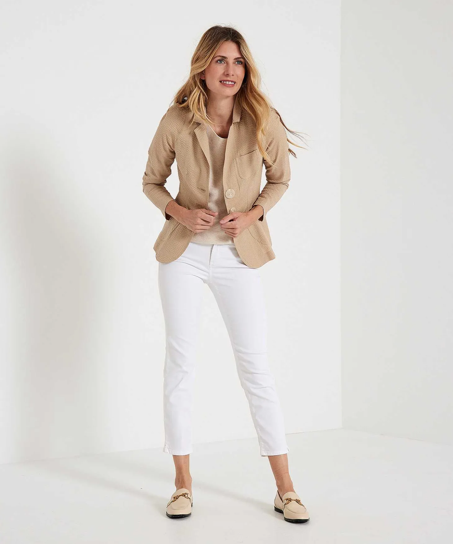 Ml Collections Blazer Seersucker