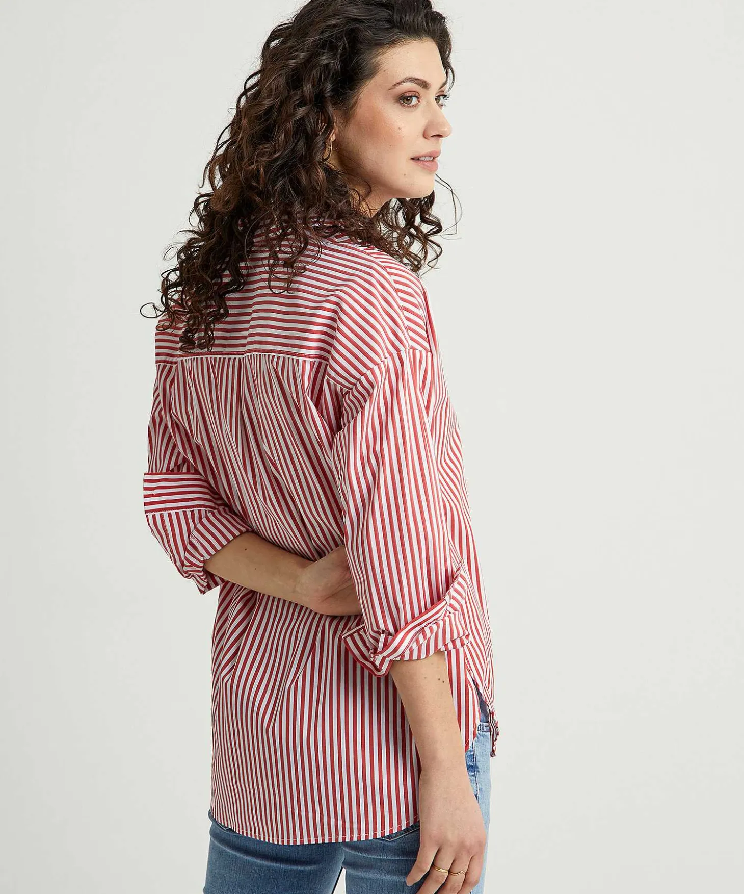Oui Blusa Larga Rayas