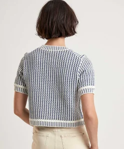 Oui Cardigan Corto Bicolor