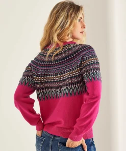 Oui Jersey Noruego Jacquard