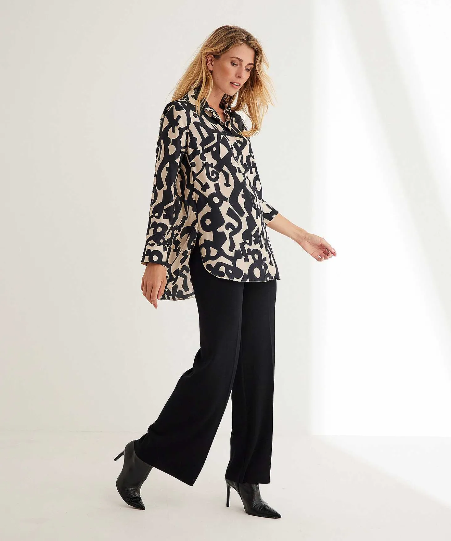 Pantalon Ancho Emotions Crepe