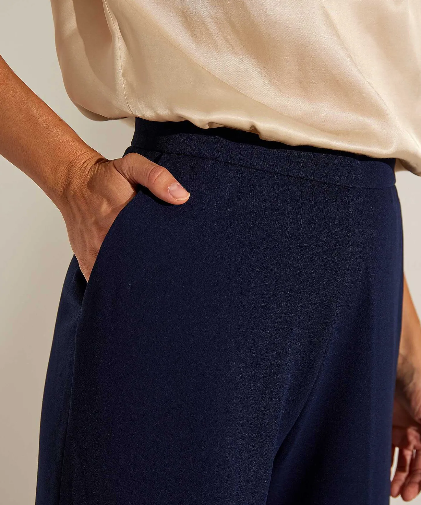 Pantalon Ancho Swing Crepe