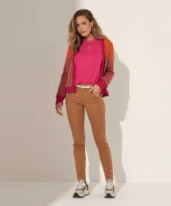 Pantalon Brax Con Cremalleras Shakira