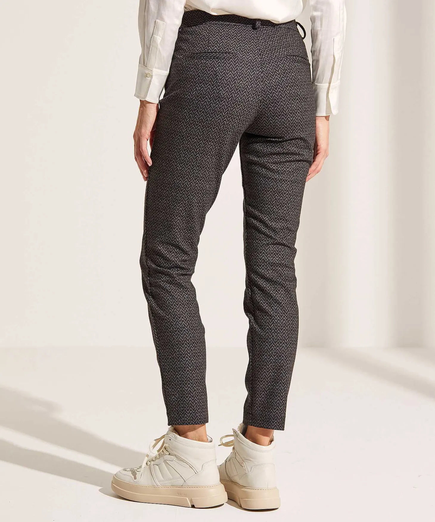 Pantalon Brax Con Estampado Zigzag Shakira