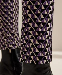 Pantalon Cambio Jacquard Graphic Ros