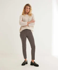 Pantalon Cambio Jacquard Graphic Ros