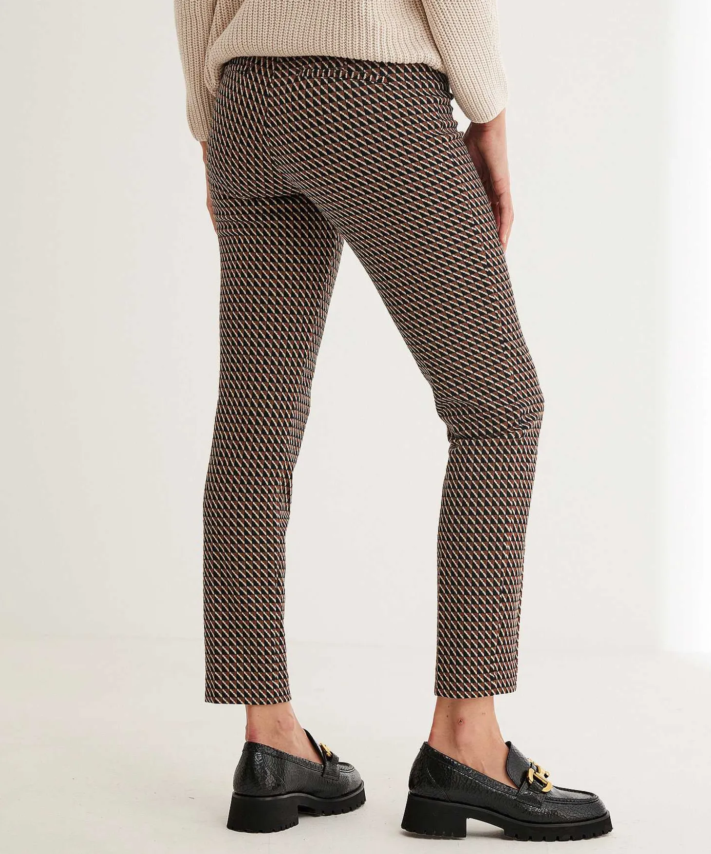 Pantalon Cambio Jacquard Graphic Ros