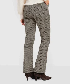 Pantalon Giulia E Tu Acampanado Jacquard