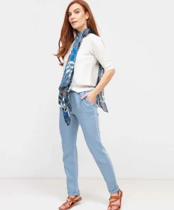 Pantalon Giulia E Tu Lino/Tricot