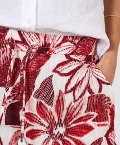 Pantalon Kyra Flor Roja Linza