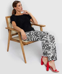 Pantalon Kyra Hidde Batik Lino
