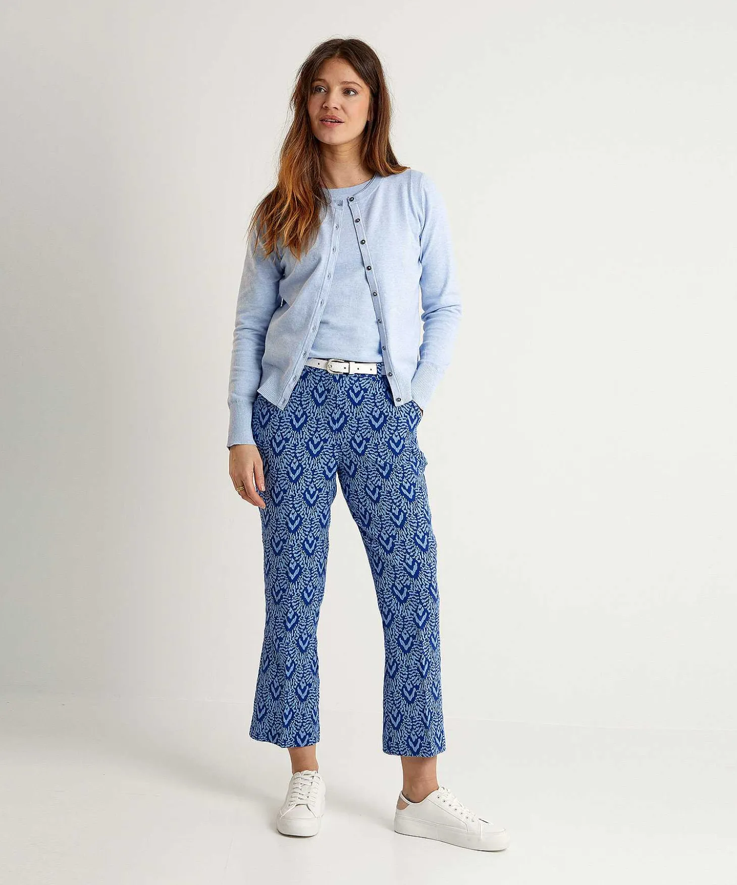 Pantalon Kyra Kick Flare Jacquard Clara