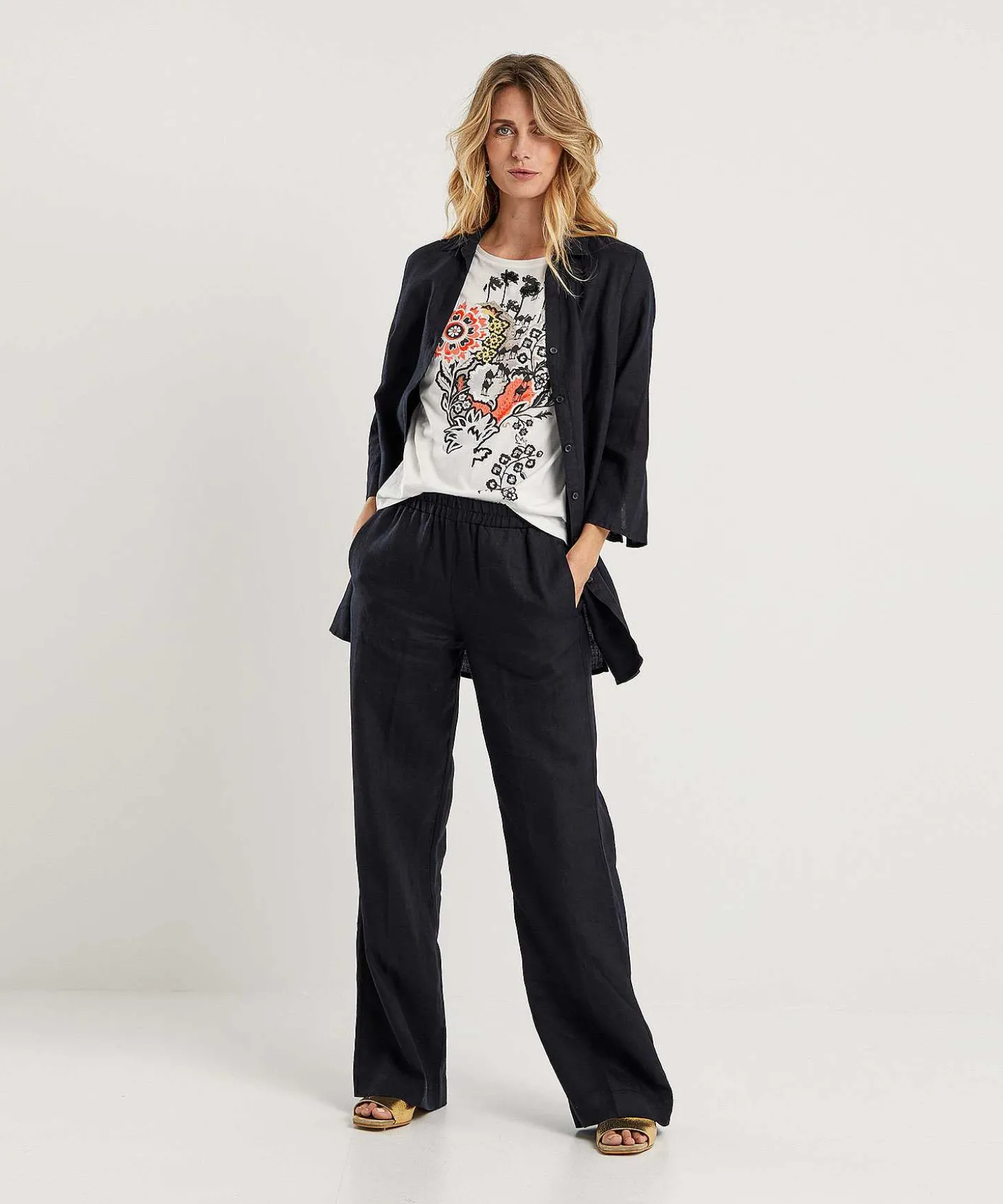 Pantalon Kyra Lino Lieke