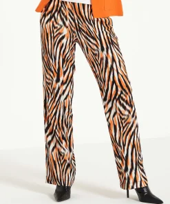 Pantalon Kyra Palazzo Estampado Tigre Hidede