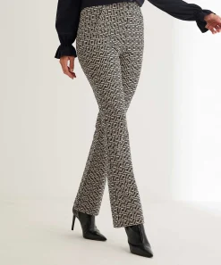 Pantalon No Man'S Land Con Estampado Jacquard