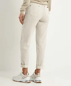 Pantalon Paperbag Moscu Con Rayas Margarita