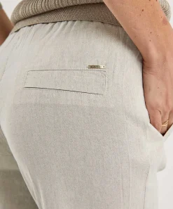 Pantalon Rosner De Mezcla De Lino May Zigarette