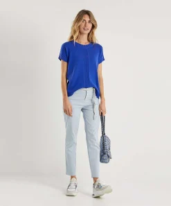 Pantalon Rosner Slim Fit Con Cinturon Alisa