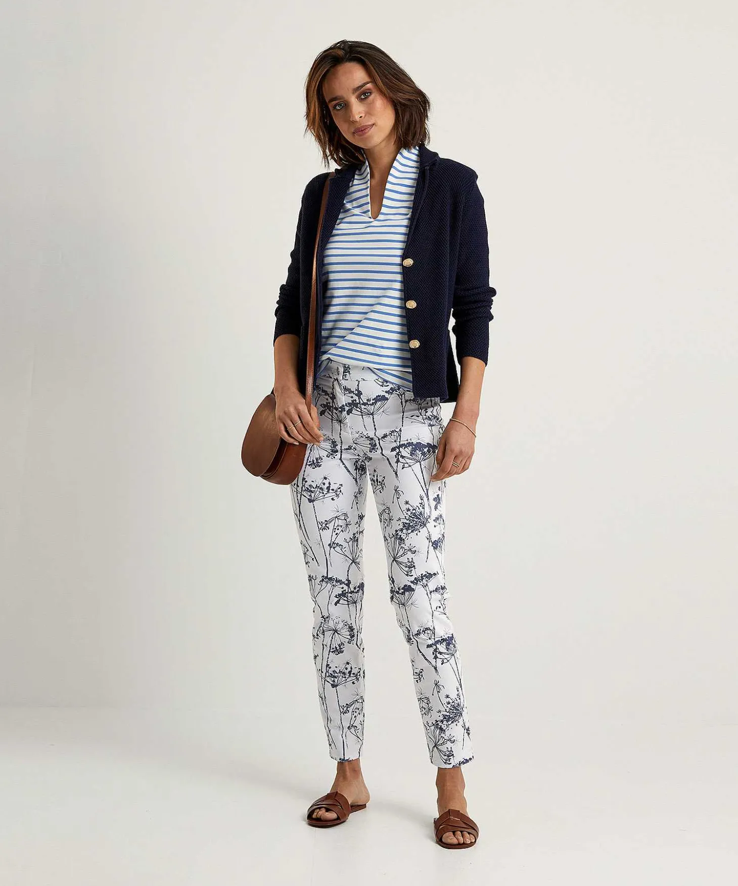 Pantalon Toni Slim Fit Estampado Jenny