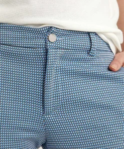 Pantalones Acampanados De Jacquard Minimalista De Liu Jo