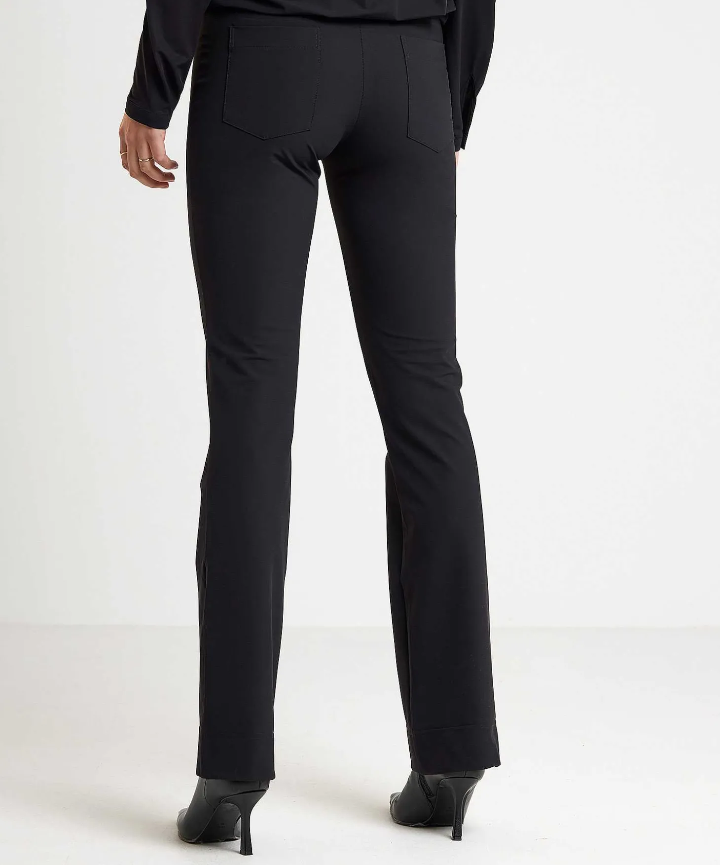 Pantalones Acampanados Japon Tky Tela De Viaje Zaya