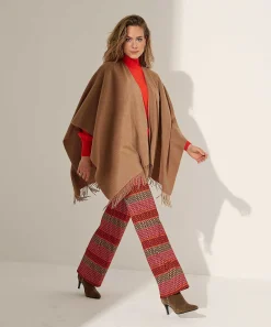 Pantalones Anchos Con Estructura Multicolor Kyra Ferris