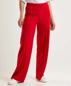 Pantalones Anchos De Punto Oui