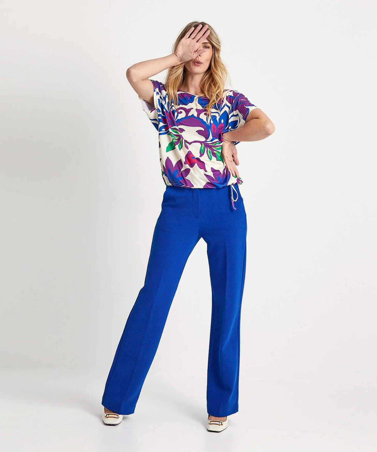 Pantalones Anchos Kyra Estructura Hetty
