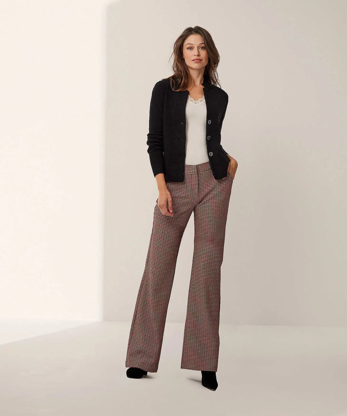 Pantalones Anchos Toni Jenny Check