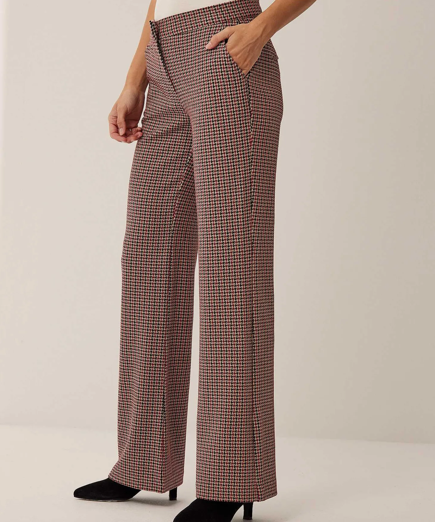 Pantalones Anchos Toni Jenny Check