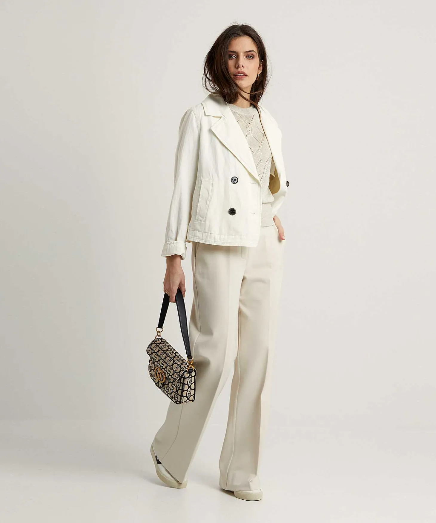Pantalones Beaumont De Punto De Pernera Ancha Hope
