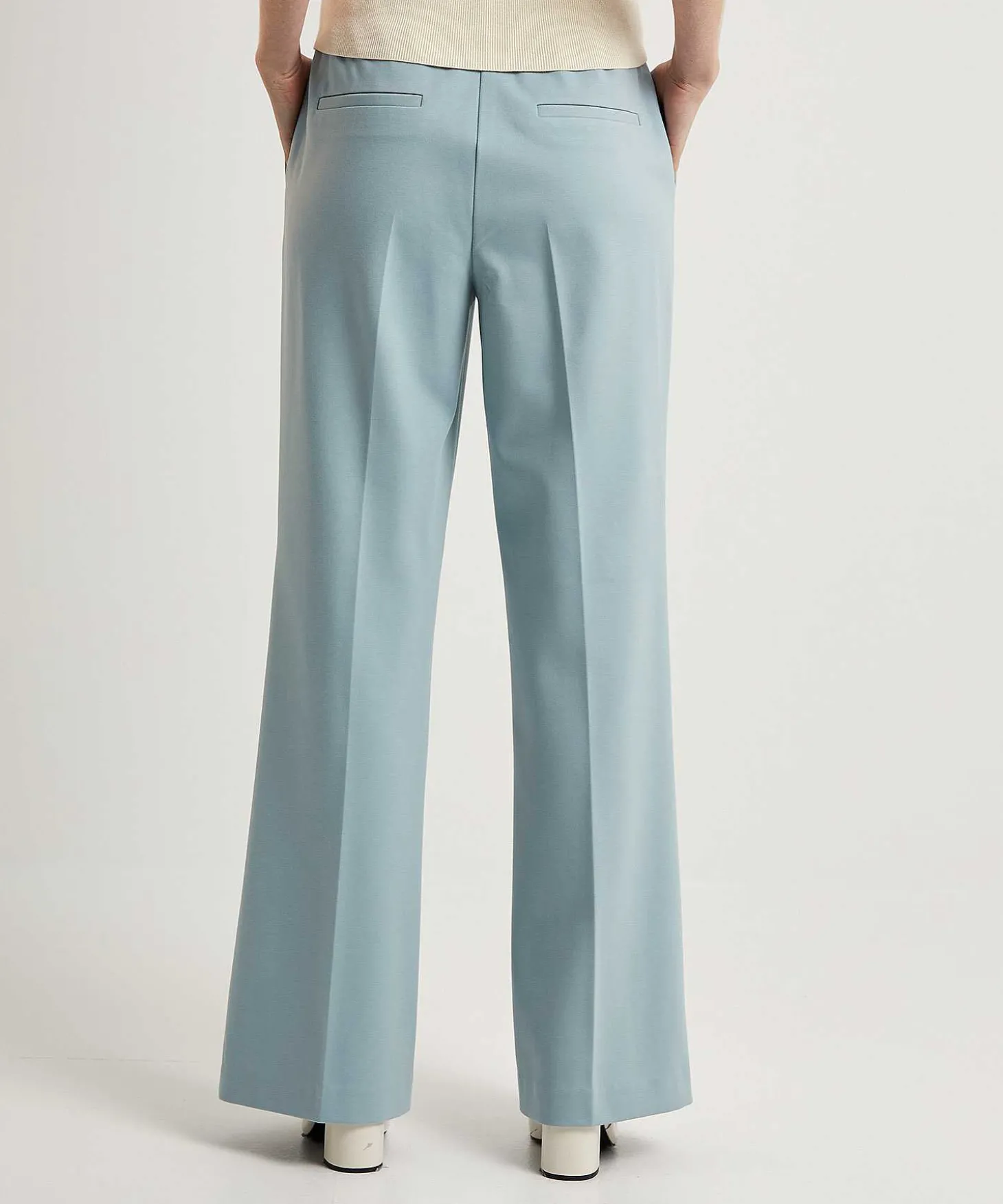 Pantalones Beaumont De Punto De Pernera Ancha Hope