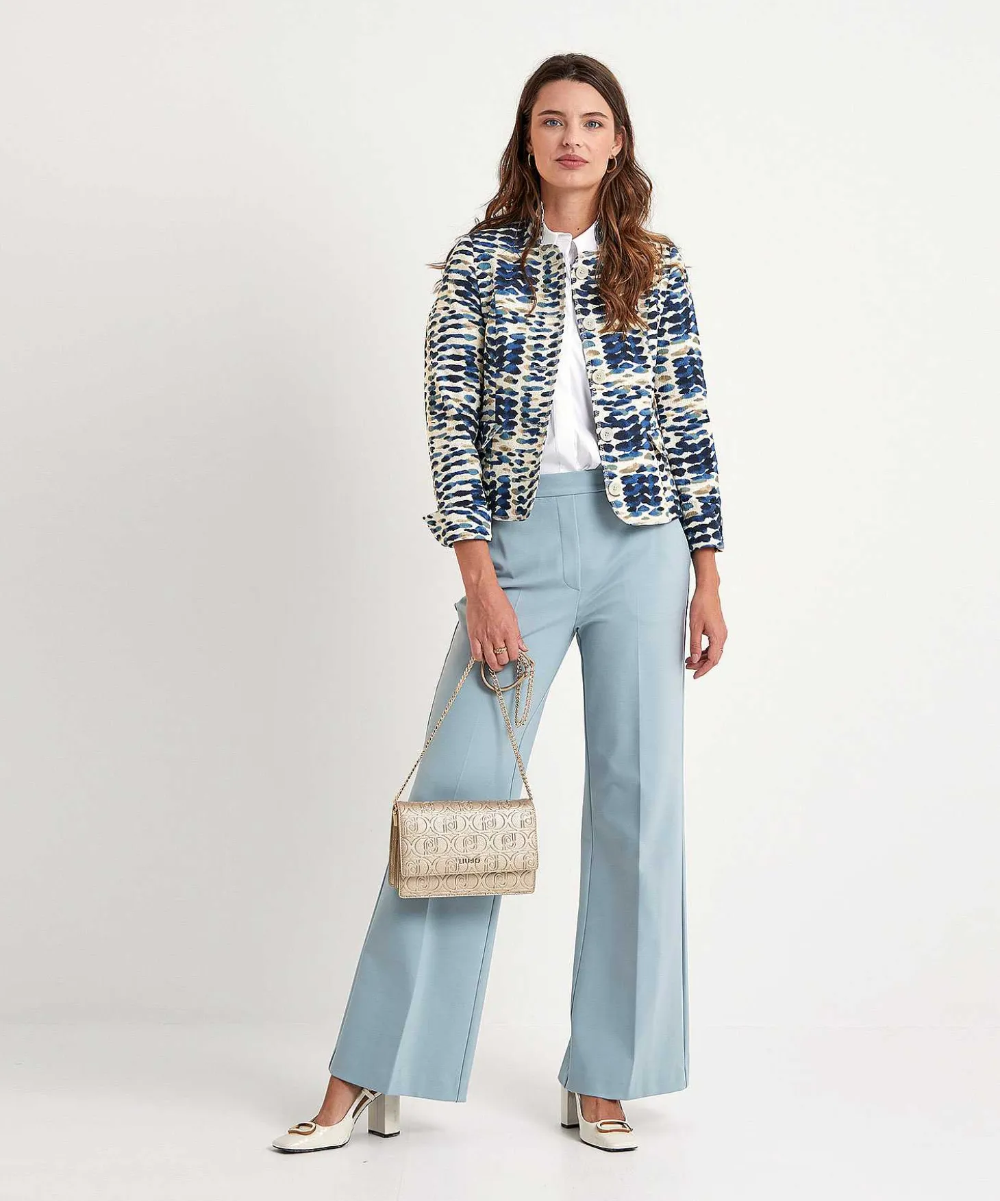 Pantalones Beaumont De Punto De Pernera Ancha Hope