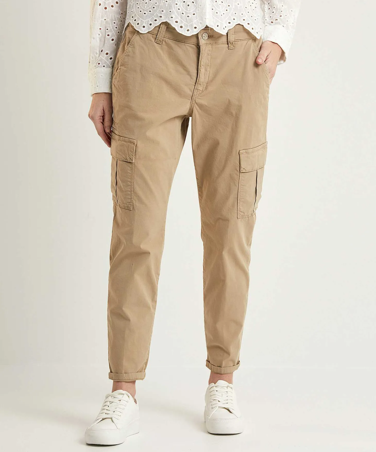 Pantalones Cargo Mac Jeans Ricos