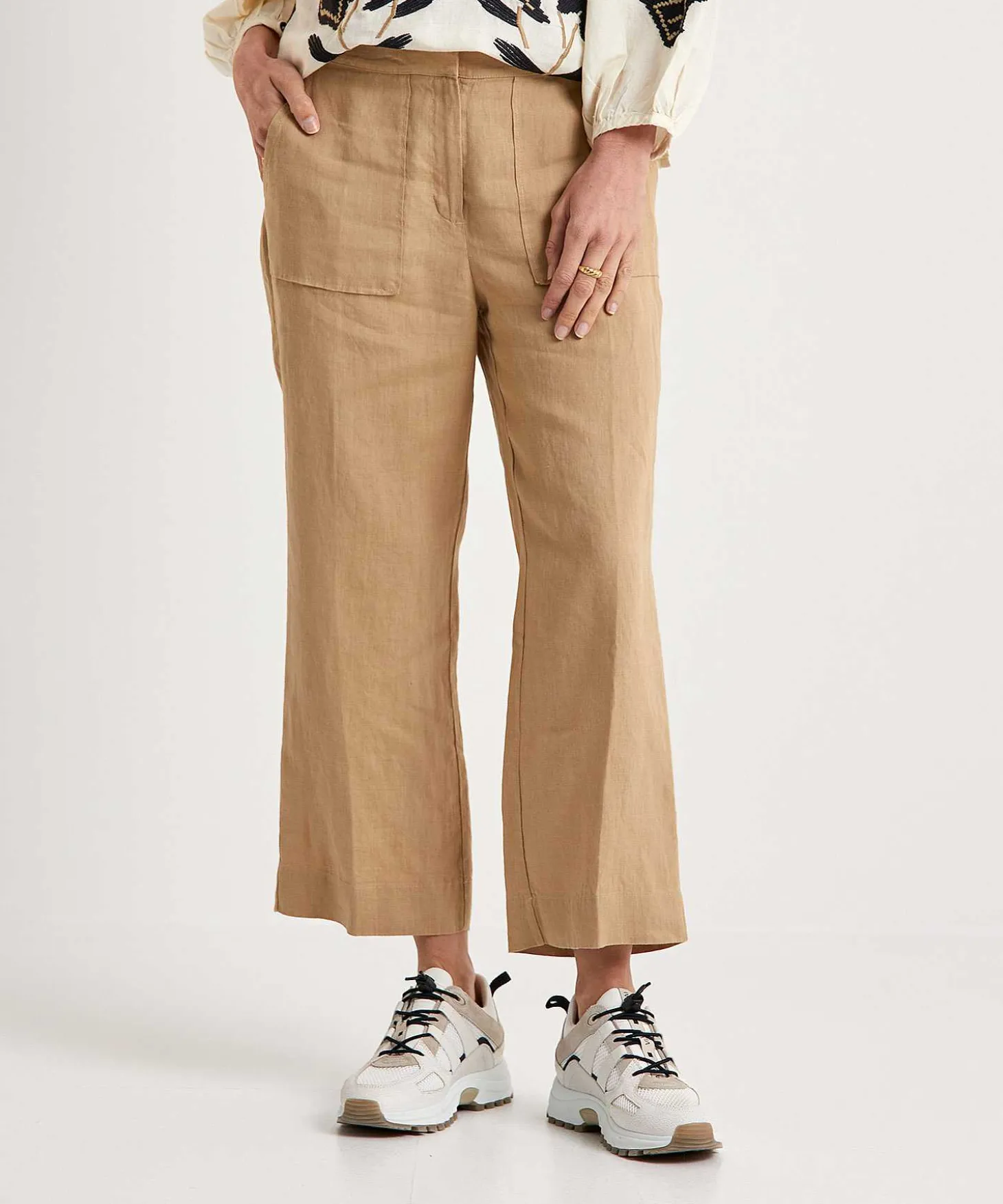 Pantalones Cortos De Lino Kyra Lucia