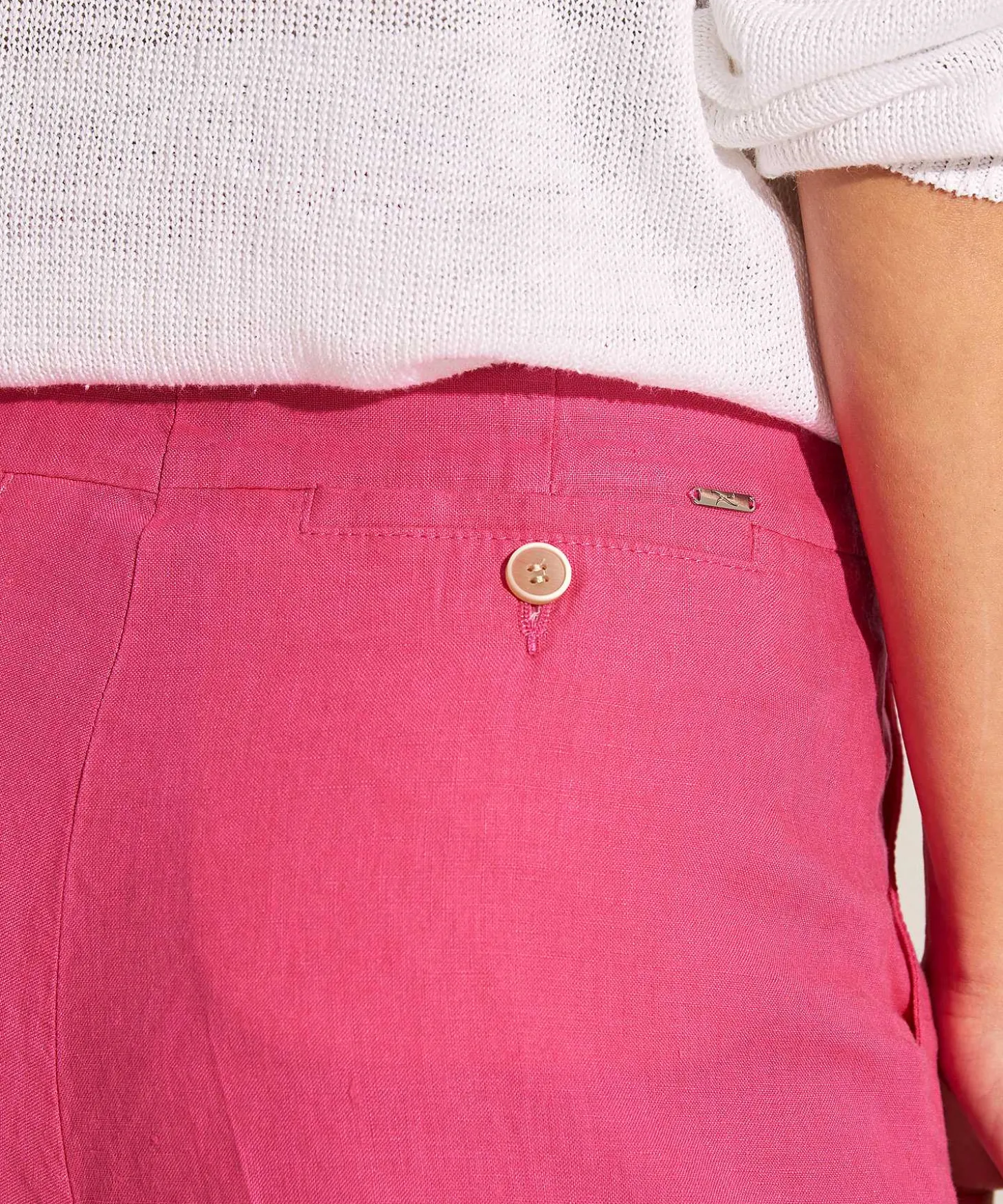 Pantalones Cortos De Lino Brax Maine
