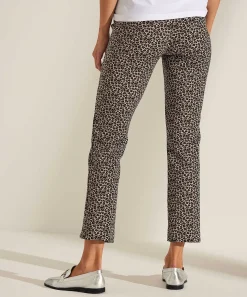 Pantalones De Buceo Ligeros Rosner Estampado De Pantera Alisa