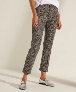 Pantalones De Buceo Ligeros Rosner Estampado De Pantera Alisa