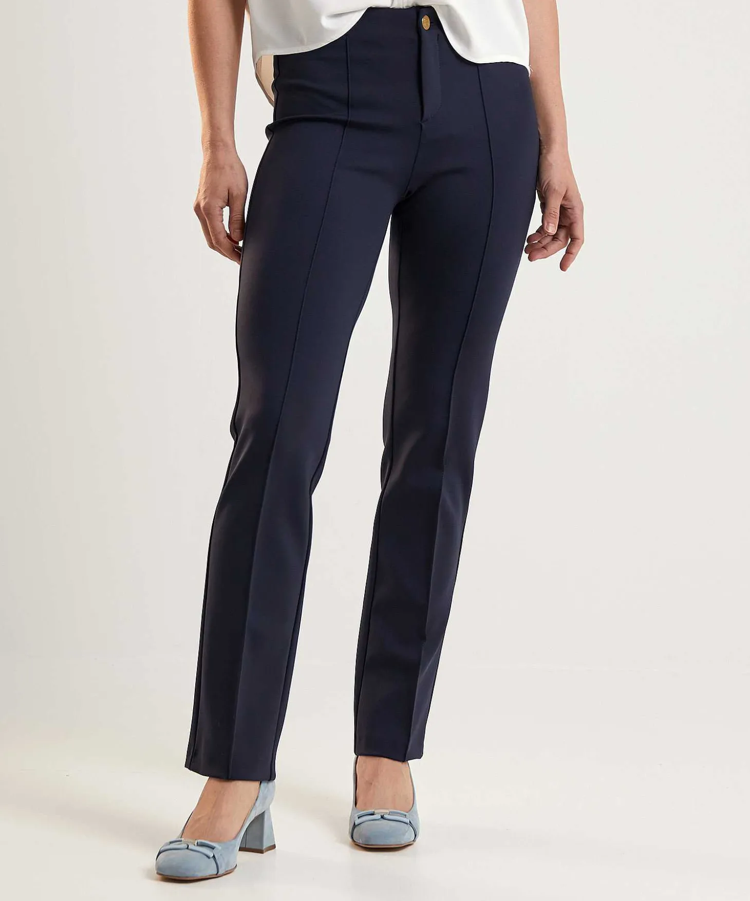 Pantalones De Buceo Rosner Con Costura Parcial Alisa Slim