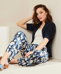 Pantalones Giulia E Tu Estampado Descolorido