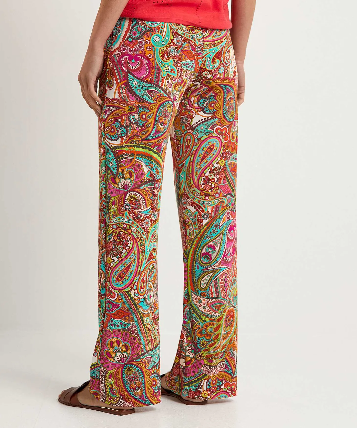 Pantalones Giulia E Tu Slinky Paisley