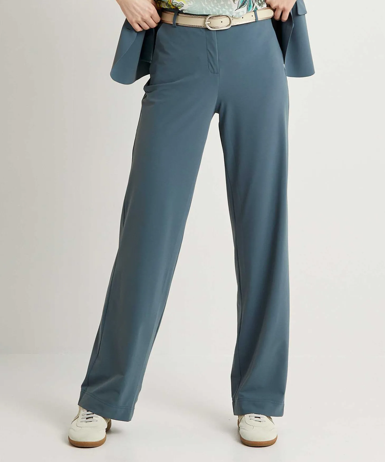 Pantalones Japan Tky De Corte Recto, Tela De Viaje Taro