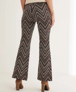 Pantalones Mac Jeans Bootcut Jacquard Zigzag