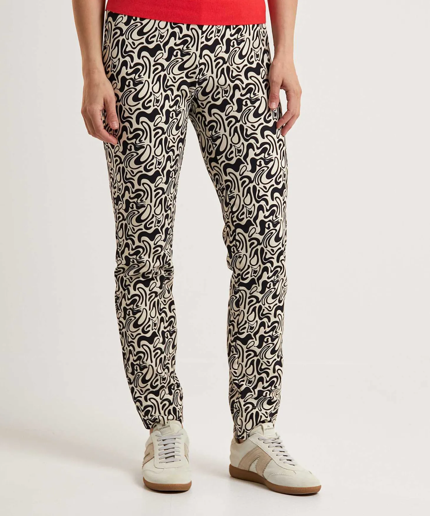 Raffaello Rossi Treggings De Buceo Con Estampado Penny