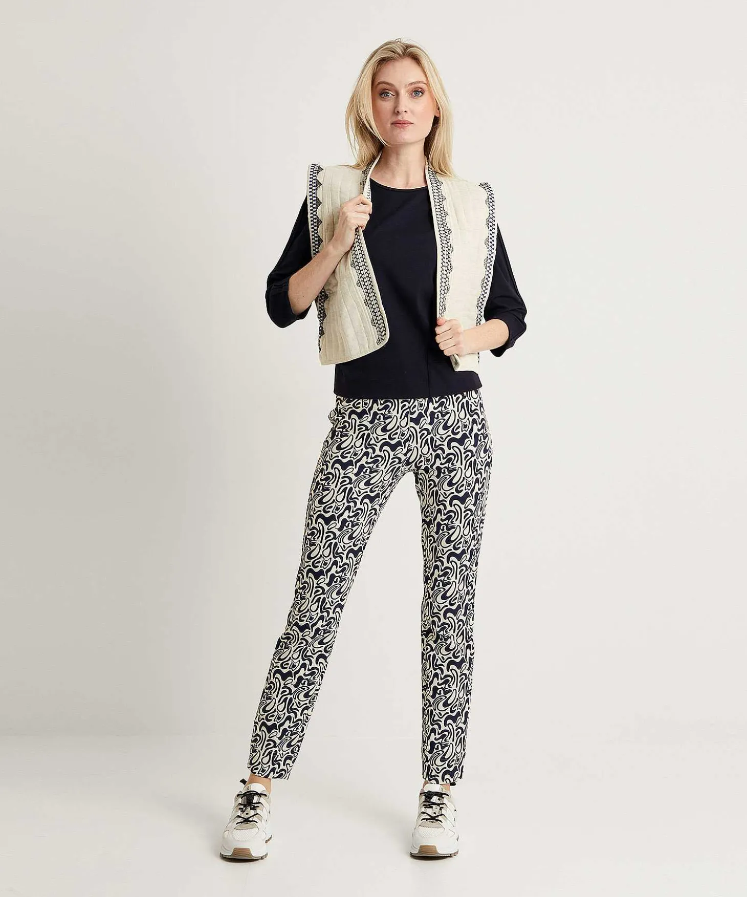 Raffaello Rossi Treggings De Buceo Con Estampado Penny