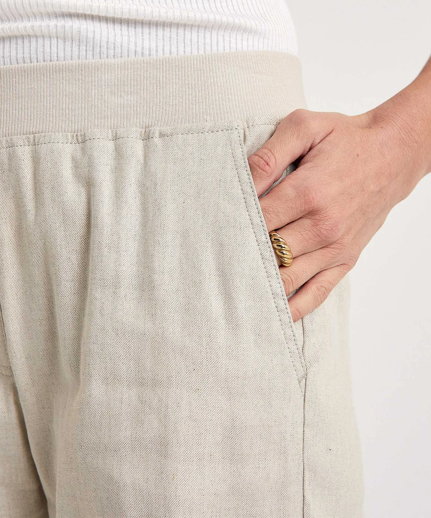 Raphaela By Brax Pantalon Palazzo Mezcla Lino Pam