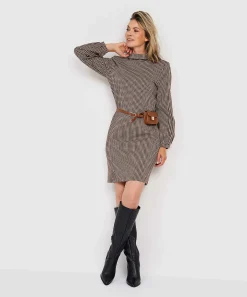 Rinonera A Cuadros Con Vestido De Caroline Biss